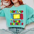 Level Up Your Education Gaming Inspired Teacher Gamers Comfort Colors Sweatshirt Chalky Mint Level Up Your Education Gaming Inspired Teacher Gamers Comfort Colors Sweatshirt Chalky Mint