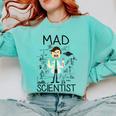 Mad Scientist Shirt Kids Boys Youth Science Teacher Comfort Colors Sweatshirt Chalky Mint