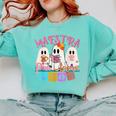 Maestra Pantasmas Conchas Teacher Mexican Halloween Comfort Colors Sweatshirt Chalky Mint Maestra Pantasmas Conchas Teacher Mexican Halloween Comfort Colors Sweatshirt Chalky Mint