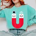 Magnet Science Pun T-Shirt For Geeks Science Teachers Comfort Colors Sweatshirt Chalky Mint Magnet Science Pun T-Shirt For Geeks Science Teachers Comfort Colors Sweatshirt Chalky Mint