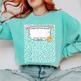 Matching Group Halloween Teacher Composition Book Notebook Comfort Colors Sweatshirt Chalky Mint
