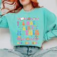 The Math Ain't Mathin Show Your Work Math Teacher Crew Comfort Colors Sweatshirt Chalky Mint The Math Ain't Mathin Show Your Work Math Teacher Crew Comfort Colors Sweatshirt Chalky Mint
