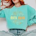 Math Squad For Teacher Or Student Mathematics Men Women Kids Comfort Colors Sweatshirt Chalky Mint Math Squad For Teacher Or Student Mathematics Men Women Kids Comfort Colors Sweatshirt Chalky Mint