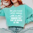 Math Teacher Jokes Comfort Colors Sweatshirt Chalky Mint Math Teacher Jokes Comfort Colors Sweatshirt Chalky Mint