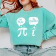 Math Teacher Math Student Be Real Get Rational Comfort Colors Sweatshirt Chalky Mint