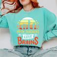 Math Teachers Love Brains Halloween Costume Zombie For Men Women Comfort Colors Sweatshirt Chalky Mint Math Teachers Love Brains Halloween Costume Zombie For Men Women Comfort Colors Sweatshirt Chalky Mint