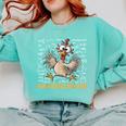 Mathemachicken Chicken Math Teacher Back To School Comfort Colors Sweatshirt Chalky Mint Mathemachicken Chicken Math Teacher Back To School Comfort Colors Sweatshirt Chalky Mint