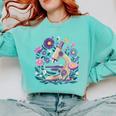 Microscope Flower Butterfly Biology Science Teacher Student Comfort Colors Sweatshirt Chalky Mint Microscope Flower Butterfly Biology Science Teacher Student Comfort Colors Sweatshirt Chalky Mint