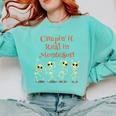 Montessori Creepin' It Real HALLOWEEN School Teacher Shirt Comfort Colors Sweatshirt Chalky Mint Montessori Creepin' It Real HALLOWEEN School Teacher Shirt Comfort Colors Sweatshirt Chalky Mint