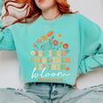 Montessori Teacher Comfort Colors Sweatshirt Chalky Mint