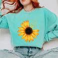 Music For Men Women Music Teacher Music Lover Comfort Colors Sweatshirt Chalky Mint