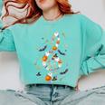 Music Note Symbol Halloween For Music Teacher Musicians Comfort Colors Sweatshirt Chalky Mint Music Note Symbol Halloween For Music Teacher Musicians Comfort Colors Sweatshirt Chalky Mint