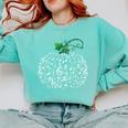 Music Notes Pumpkin Fall Music Teacher Comfort Colors Sweatshirt Chalky Mint Music Notes Pumpkin Fall Music Teacher Comfort Colors Sweatshirt Chalky Mint