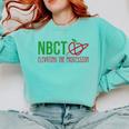 National Board Certified Teacher Minimalist Apple T-Shirt For Men Women Comfort Colors Sweatshirt Chalky Mint National Board Certified Teacher Minimalist Apple T-Shirt For Men Women Comfort Colors Sweatshirt Chalky Mint
