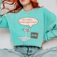Oh Hello Kindergarteners Shirt Cute Pigeon Teacher Tee Comfort Colors Sweatshirt Chalky Mint Oh Hello Kindergarteners Shirt Cute Pigeon Teacher Tee Comfort Colors Sweatshirt Chalky Mint