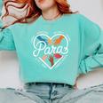 Para Heart Paraprofessional Teacher Paraeducator Comfort Colors Sweatshirt Chalky Mint Para Heart Paraprofessional Teacher Paraeducator Comfort Colors Sweatshirt Chalky Mint