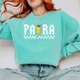 Para Squad Paraprofessional Para Teacher Comfort Colors Sweatshirt Chalky Mint Para Squad Paraprofessional Para Teacher Comfort Colors Sweatshirt Chalky Mint