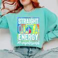 Paraprofessional Straight Outta Energy Teacher Life For Men Women Comfort Colors Sweatshirt Chalky Mint Paraprofessional Straight Outta Energy Teacher Life For Men Women Comfort Colors Sweatshirt Chalky Mint