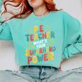 PE Gym School Coach PE Teacher What's Your Superhero Power Comfort Colors Sweatshirt Chalky Mint PE Gym School Coach PE Teacher What's Your Superhero Power Comfort Colors Sweatshirt Chalky Mint