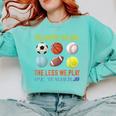 PE Teacher The More You Say Physical Education Teacher Comfort Colors Sweatshirt Chalky Mint PE Teacher The More You Say Physical Education Teacher Comfort Colors Sweatshirt Chalky Mint