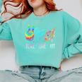 Peace Love Art Painting Palette Art Teacher Comfort Colors Sweatshirt Chalky Mint Peace Love Art Painting Palette Art Teacher Comfort Colors Sweatshirt Chalky Mint