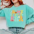 In My Physical Education Era PE Teacher Women Men Comfort Colors Sweatshirt Chalky Mint