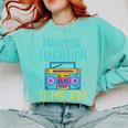 Physical Education Is My Jam PE Teacher Comfort Colors Sweatshirt Chalky Mint