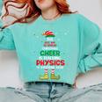 Physics Teacher Christmas Elf Christmas Cheer Comfort Colors Sweatshirt Chalky Mint Physics Teacher Christmas Elf Christmas Cheer Comfort Colors Sweatshirt Chalky Mint