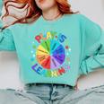 Play Is Learning Teacher Kindergarten For Men Women Kids Comfort Colors Sweatshirt Chalky Mint Play Is Learning Teacher Kindergarten For Men Women Kids Comfort Colors Sweatshirt Chalky Mint