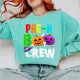 Pre K Boo Crew Halloween Costume Teachers Kids Comfort Colors Sweatshirt Chalky Mint Pre K Boo Crew Halloween Costume Teachers Kids Comfort Colors Sweatshirt Chalky Mint