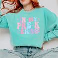 In My Pre K Era Groovy Back To School First Day Teacher Kids Comfort Colors Sweatshirt Chalky Mint In My Pre K Era Groovy Back To School First Day Teacher Kids Comfort Colors Sweatshirt Chalky Mint