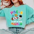 Pre-K Student Teacher Astronaut Space Back To School Comfort Colors Sweatshirt Chalky Mint Pre-K Student Teacher Astronaut Space Back To School Comfort Colors Sweatshirt Chalky Mint