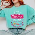 PreK Teacher Mom Shirt Preschool Teacher Mother For Women Comfort Colors Sweatshirt Chalky Mint PreK Teacher Mom Shirt Preschool Teacher Mother For Women Comfort Colors Sweatshirt Chalky Mint