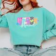 Preschool Squad Team Pre-K Crew Back To School Teacher Comfort Colors Sweatshirt Chalky Mint Preschool Squad Team Pre-K Crew Back To School Teacher Comfort Colors Sweatshirt Chalky Mint