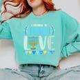 I Promise To Teach Love Hanukkah Chanukah Jewish Teacher Comfort Colors Sweatshirt Chalky Mint I Promise To Teach Love Hanukkah Chanukah Jewish Teacher Comfort Colors Sweatshirt Chalky Mint