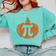 Pumpkin Pi Math Teacher Halloween Thanksgiving Day Costume Men Women Kids Comfort Colors Sweatshirt Chalky Mint Pumpkin Pi Math Teacher Halloween Thanksgiving Day Costume Men Women Kids Comfort Colors Sweatshirt Chalky Mint