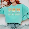 Read A Book Bruh Cool Ela English Teacher Reading Literature Comfort Colors Sweatshirt Chalky Mint Read A Book Bruh Cool Ela English Teacher Reading Literature Comfort Colors Sweatshirt Chalky Mint