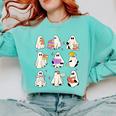 Read More Books Spooky Teacher Halloween Ghost Reading Book Comfort Colors Sweatshirt Chalky Mint Read More Books Spooky Teacher Halloween Ghost Reading Book Comfort Colors Sweatshirt Chalky Mint