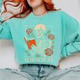 Read In Peace Skeleton Reading Book Halloween Teacher Comfort Colors Sweatshirt Chalky Mint Read In Peace Skeleton Reading Book Halloween Teacher Comfort Colors Sweatshirt Chalky Mint