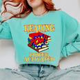 Reading Super Power Activated Superhero Teacher Or Student Men Women Girls Kids Comfort Colors Sweatshirt Chalky Mint