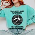 Real Goths Sack Rome History Teacher Comfort Colors Sweatshirt Chalky Mint