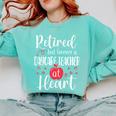 Retired Daycare Teacher Retirement For Daycare Teacher Comfort Colors Sweatshirt Chalky Mint Retired Daycare Teacher Retirement For Daycare Teacher Comfort Colors Sweatshirt Chalky Mint