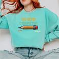 Retro Old-School Computer Pencil Tech Teacher Comfort Colors Sweatshirt Chalky Mint Retro Old-School Computer Pencil Tech Teacher Comfort Colors Sweatshirt Chalky Mint