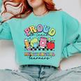 Retro Proud To Teach Multilingual Learners English Teacher Comfort Colors Sweatshirt Chalky Mint Retro Proud To Teach Multilingual Learners English Teacher Comfort Colors Sweatshirt Chalky Mint