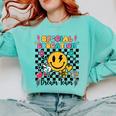 Retro Special Education Squad Groovy Dream Team Teacher Comfort Colors Sweatshirt Chalky Mint