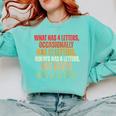 Riddle Wordplay Joke For Grammar Nerds And Teachers Comfort Colors Sweatshirt Chalky Mint Riddle Wordplay Joke For Grammar Nerds And Teachers Comfort Colors Sweatshirt Chalky Mint