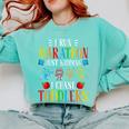 I Run Marathon Just Kidding I Chase Toddlers Teacher Comfort Colors Sweatshirt Chalky Mint I Run Marathon Just Kidding I Chase Toddlers Teacher Comfort Colors Sweatshirt Chalky Mint