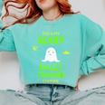 Scary Ballet Teacher Costume Halloween Lazy Easy Comfort Colors Sweatshirt Chalky Mint Scary Ballet Teacher Costume Halloween Lazy Easy Comfort Colors Sweatshirt Chalky Mint