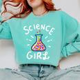 Science Girl Chemistry Biology Student Teacher Comfort Colors Sweatshirt Chalky Mint Science Girl Chemistry Biology Student Teacher Comfort Colors Sweatshirt Chalky Mint