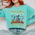 Science Is Magic Halloween Skeleton Students Teacher Comfort Colors Sweatshirt Chalky Mint Science Is Magic Halloween Skeleton Students Teacher Comfort Colors Sweatshirt Chalky Mint